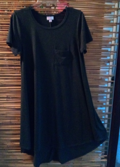 LuLaRoe Dresses & Skirts - ↓ $28   LuLaRoe Charcoal Dress Sz S